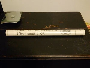 1987 World Figure Skating Championships Poster ISU Cincinnati Ohio 36" x 25" - Picture 1 of 2