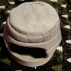 Cat Bed Convertible Pop Up Or Push Down 2 In 1 Petlinks biege/light brown - Picture 1 of 8