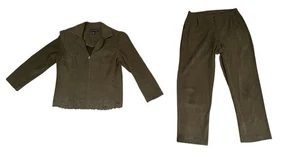 2-teiliges Set Damen XL Natural Impressions dunkelgrün. - Bild 1 von 10