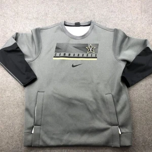 Vanderbilt Commodores Sweatshirt Mens XL NCAA Football Nike Dri Fit Pullover - Picture 1 of 15