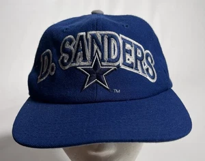 Vintage Deion Sanders #21 Dallas Cowboys NFL Starter Snapback Hat Cap - Picture 1 of 4