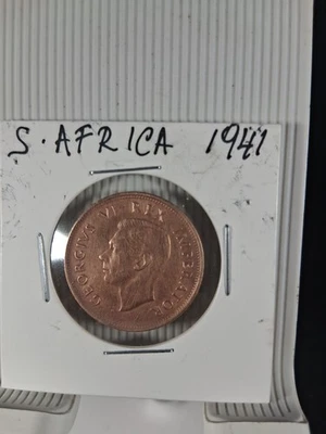 1941 SOUTH AFRICA 1/2 PENNY - Image 1 of 4