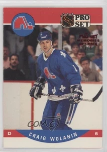 Juego Leaf Pro Memories 2020-21 1990-91 recompras rojo 1/1 Craig Wolanin #519 7ez - Imagen 1 de 3