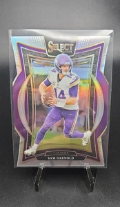 2024 Panini Select - Concourse Sam Darnold #92 Silver Prizm Die-Cut - Picture 1 of 2