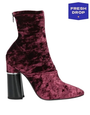 PVP €565 3.1 PHILLIP LIM Botines US8 UK5 EU38 Púrpura Hecho en Italia Foto 1 de 4