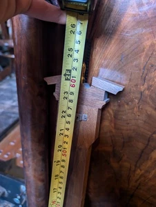 Englisches Mid Century Banjo Barometer & Thermometer, um 1950-70 - Bild 1 von 6