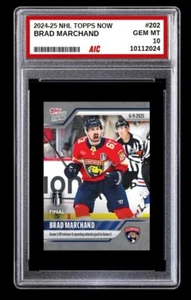 2024-25 Brad Marchand NHL Topps Now Card #202 Champions MINT Graded 10 - Picture 1 of 4
