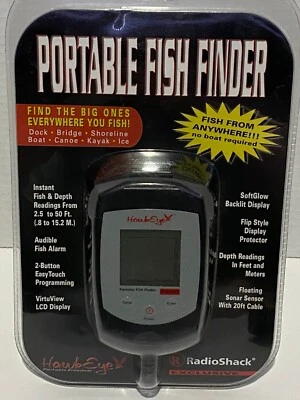 Radio Shack Hawkeye 63-1162 Portable Fish Finder No Boat Required - Image 1 of 4
