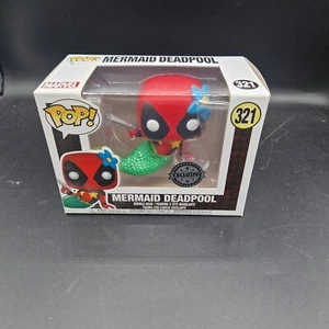 Funko POP Figur Mermaid Deadpool Meerjungfrau #321 Ryan Reynolds - Bild 1 von 2