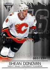 2003-04 Titanium Retail Jersey Number Parallels #16 Shean Donovan