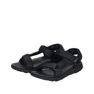 Rieker Sandal Black 20802 NEW - Picture 1 of 11
