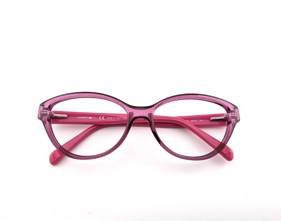 Lacoste Eyeglasses Frames Only, L2764 513, 53-15-135, Pink, Made in Italy - Image 1 of 4