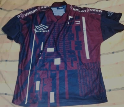 MAGLIA AUTOGRAFATA DAVID BECKHAM ENGLAND SIGNED MAN UTD JERSEY MATCH WORN WC '98 - Photo 1/4