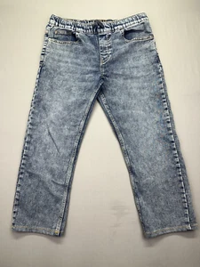 There A Bout Denim Boys Youth Blue Jeans Size L (14H/16H) Husky Straight Fit - Picture 1 of 14