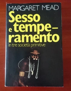 MARGARET MEAD "SESSO E TEMPERAMENTO IN TRE SOCIETA' PRIMITIVE" CDE 1980 - Picture 1 of 2