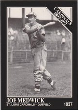 1992 Conlon Collection TSN Joe Medwick #629 St. Louis Cardinals Baseball Card