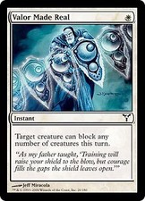 Dissension Valor Made Real x4 Magic The Gathering NM