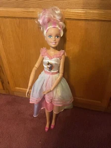 Barbie 28 Zoll Best Fashion Friend Einhorn Party Puppe blond - Bild 1 von 6