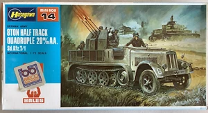 ✅Hasegawa Mini Box 14 1:72 Sd.Kfz.7/1 8T Half German"versiegelt"(FZ326-12R3/0)-2 - Bild 1 von 2