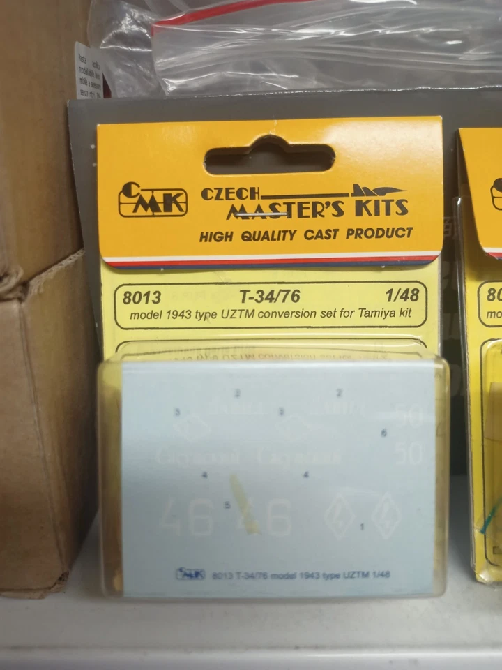MODELLISMO- T34/76 model 1943 type UZTM - CMK 1/48 scale - Immagine 1 di 1