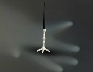 Candelabro Garra Perla Blanco Decoración de Mesa Halloween 8" - Imagen 1 de 7