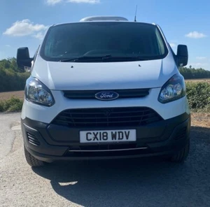 2018 Ford Transit Custom 2.0 - Fridge/Freezer Van - Deadlock Security (VAT incl) - Picture 1 of 20