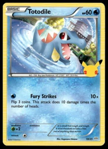 McDonald's 25th Anniversary Promos #018/025 Totodile - 18/25 - Picture 1 of 2