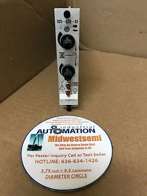 10561061 PLESSEY 105-610-61 PC BOARD W/DUAL KNOBS COAXIAL PORT FREESHIPSAMEDAY - Image 1 of 4