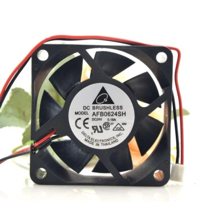 Delta AFB0624SH 6025 24V 0.18A 6CM Cooling Fan - Image 1 of 4