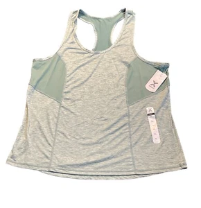 Xersion Womans Racer Performance Tank Top Juniper Oil (Green) Size XL, NWT - Picture 1 of 8