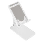 White Pc Abs Folding Lazy Mobile Phone Holder Cellphone Tripod Desk