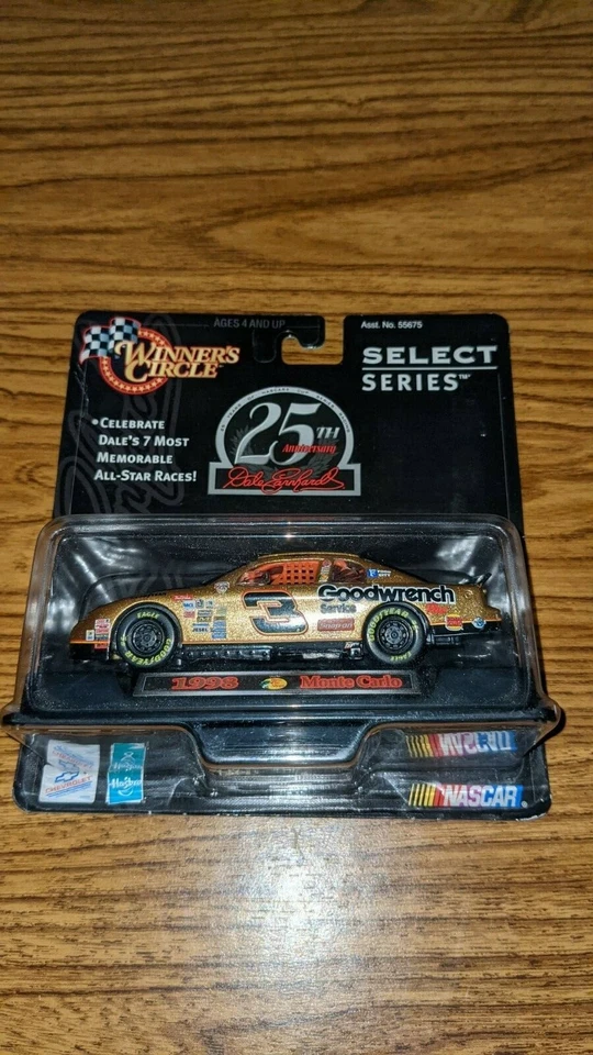 Winner's Circle 25th Anniversary Dale Earnhardt Select Series 1998 Monte Carlo