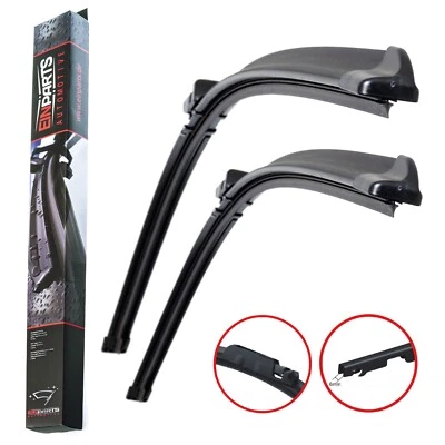 Front Windscreen Wiper Blades Set for Seat Altea 5P1/5P5, Seat Toleto 5P2 - Image 1 of 4