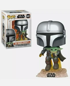 The Mandalorian &The Child POP Figure #402 Funko Star Wars Baby Yoda Grogu - Picture 1 of 2