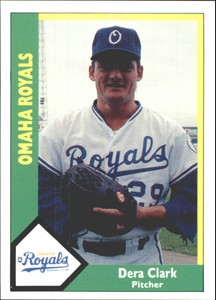 1990 Omaha Royals CMC #3 Dera Clark