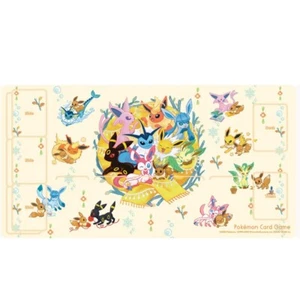 Pokemon Card Game Official Rubber Playmat Eevees Japan NEW Eevee - Picture 1 of 2
