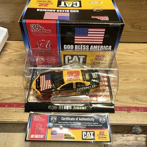 VTG Ward Burton #22 2001 Dodge Intrepid Stock Car Die Cast Nascar 1:24 Scale NIB - Picture 1 of 7