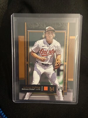 2024 Topps Museum Collection Baltimore Orioles Jackson Holliday #76 BRONZE Base - Image 1 of 2