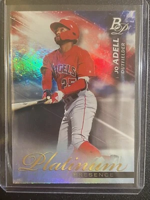 Jo Adell 2018 Bowman Platinum Presence Rookie Card - Image 1 of 2