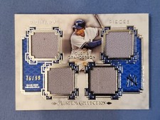 Curtis Granderson 2014 Topps Museum Collection Quad Jersey Relic Card  #76/99