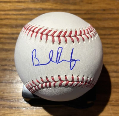 Rockies Brendan Rodgers ROOKIE AUTO SIGNED Major League Baseball- JSA COA - Image 1 of 2