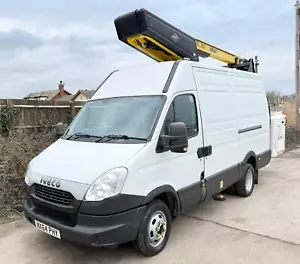 2014 IVECO DAILY 50C15 ACCESS PLATFORM CHERRY PICKER VERSALIFT 38 LF U-LEZ COMP - Picture 1 of 15