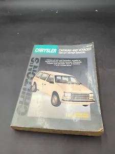 1984-1994 Dodge Caravan Voyager Town & Country Chilton Repair Shop Manual - Picture 1 of 5