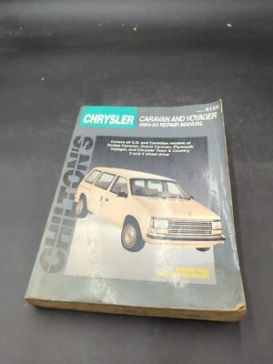 1984-1994 Dodge Caravan Voyager Town & Country Chilton Repair Shop Manual - Image 1 of 4