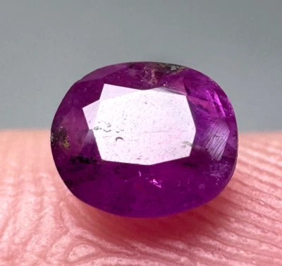 0.55 Carat Top Quality Transparent Faceted Ruby from Jegdalek Afghanistan - Image 1 of 4