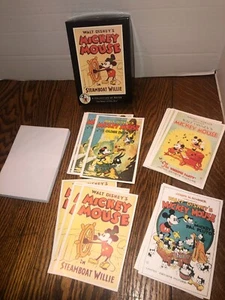 NOS Hallmark 20 Disney Mickey Mouse Note Cards W/Envelopes 4 Designs IOB - Picture 1 of 10