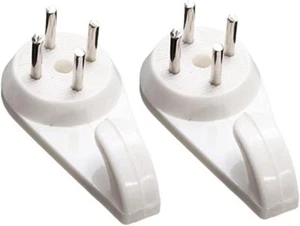 Ganci per quadri rigidi da parete resistenti gancio di fissaggio chiodo forte 40 mm 30 mm - Foto 1 di 2