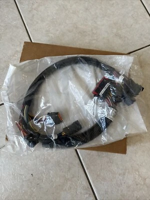 Harley Boom Advanced Audio Wiring Harness Stereo Overlay Radio Streetglide 06-13 - Image 1 of 2