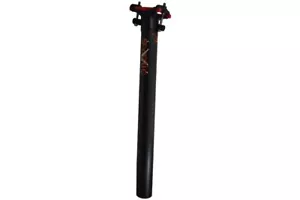 eXotic 31.6mm Dia Full Carbon Ti Seatpost 300mm Long, Titanium Bolts Adjustable - Picture 1 of 8