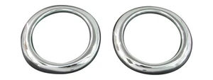 Brightz Chrome Fog Light Ring For Nissan Cube Z12 Nz12 Fog-cov-102 10560 - Picture 1 of 4